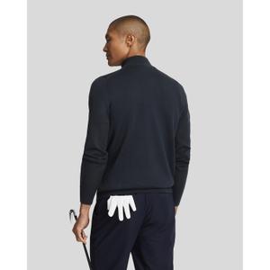 Merino cotton jumper with zip Lyle & Scott image-3