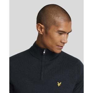 Merino cotton jumper with zip Lyle & Scott image-4