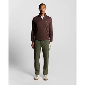 Merinoullstrick 1/4 dragkedja Lyle & Scott image-1