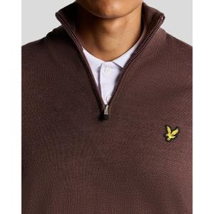 Merinoullstrick 1/4 dragkedja Lyle & Scott image-2