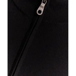 Chaleco de algodón merino con cremallera completa Lyle & Scott image-5