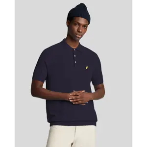 Knitted linen polo Lyle & Scott image-1