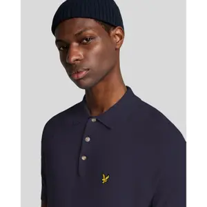 Knitted linen polo Lyle & Scott image-4