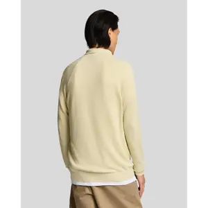 Long-sleeve knitted linen blend shirt Lyle & Scott image-3