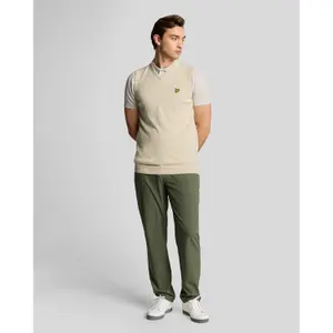 Strickweste mit V-Ausschnitt aus Merinowolle Lyle & Scott image-2