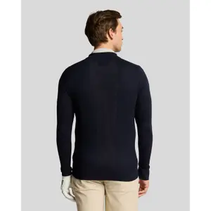 Knitted collar jacket Lyle & Scott image-3