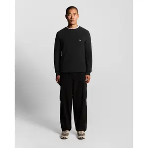 Round neck sweater Lyle & Scott Engineered Rib image-2