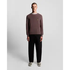 Round neck sweater Lyle & Scott Engineered Rib image-2