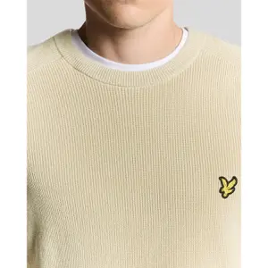 Round neck sweater Lyle & Scott Engineered Rib image-3