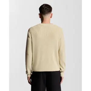 Round neck sweater Lyle & Scott Engineered Rib image-2