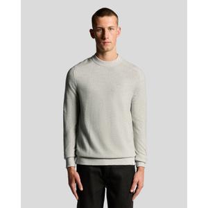 Jumper med hög halsringning Lyle & Scott Pique image-1
