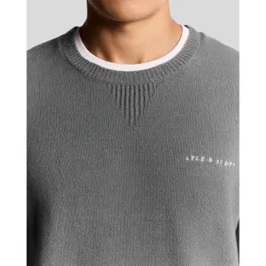 Jersey de cuello alto Lyle & Scott Script image-3