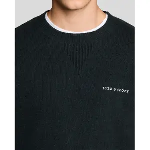 Jersey de cuello alto Lyle & Scott Script image-2