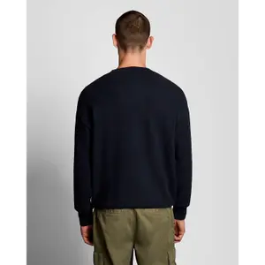 Jersey de cuello alto Lyle & Scott Script image-3