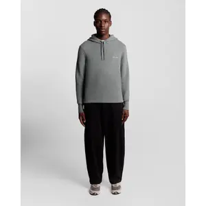 Knitted hooded sweatshirt Lyle & Scott Script image-2