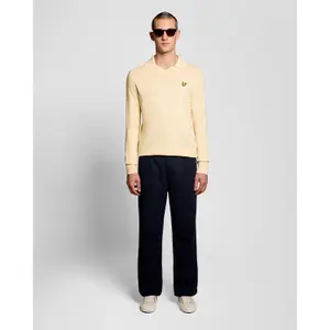 Merino wool jumper with collar Lyle & Scott image-1