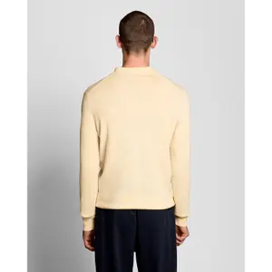 Merino wool jumper with collar Lyle & Scott image-3