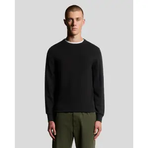 Pullover mit Rundhalsausschnitt Lyle & Scott Logo image-1