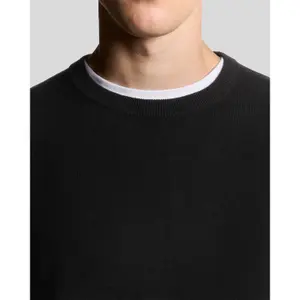 Pullover mit Rundhalsausschnitt Lyle & Scott Logo image-3