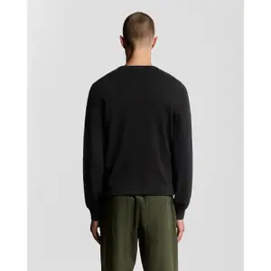 Pullover mit Rundhalsausschnitt Lyle & Scott Logo image-4