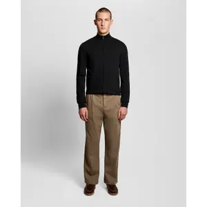 Sweat jacket Lyle & Scott Logo Knitted image-1