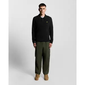 Wollpullover aus Schafwolle Lyle & Scott Blend Rugby image-2