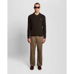 Wollpullover aus Schafwolle Lyle & Scott Blend Rugby image-1