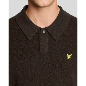 Wollpullover aus Schafwolle Lyle & Scott Blend Rugby image-3