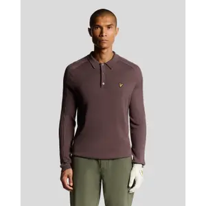 Long sleeve polo shirt Lyle & Scott image-1