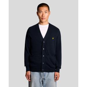 V-neck cotton cardigan Lyle & Scott image-1