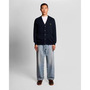 V-neck cotton cardigan Lyle & Scott image-2