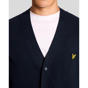 V-neck cotton cardigan Lyle & Scott image-4