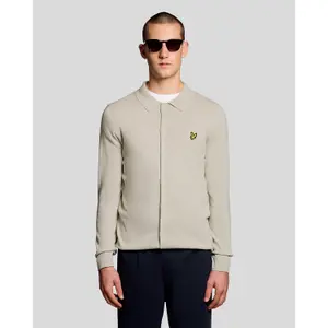 Long sleeve cotton knit shirt Lyle & Scott image-1