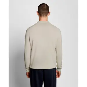 Long sleeve cotton knit shirt Lyle & Scott image-3