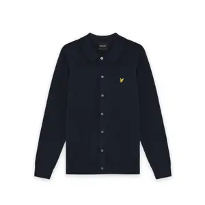 Long sleeve cotton knit shirt Lyle & Scott image-0