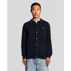 Long sleeve cotton knit shirt Lyle & Scott image-1