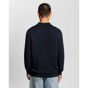 Long sleeve cotton knit shirt Lyle & Scott image-3