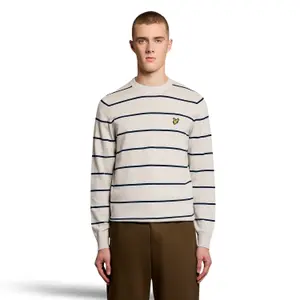 Striped cotton jumper Lyle & Scott image-0