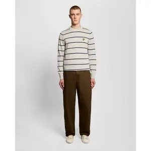 Striped cotton jumper Lyle & Scott image-1