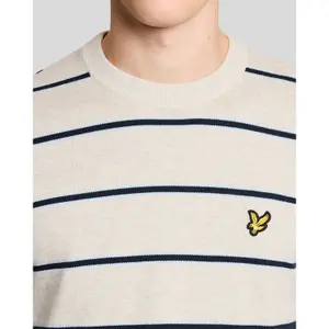 Striped cotton jumper Lyle & Scott image-3