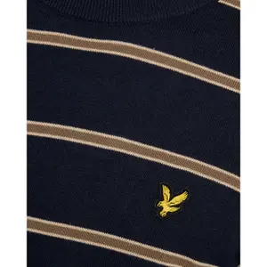 Striped cotton jumper Lyle & Scott image-4