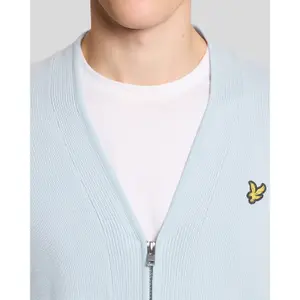 Kardigan Lyle & Scott Hybrid Placket image-3