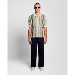 Camisa de punto en jacquard de brocado Lyle & Scott image-2