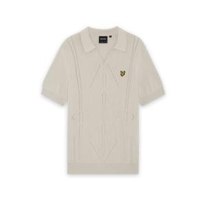 Gestricktes Poloshirt Lyle & Scott Argyle