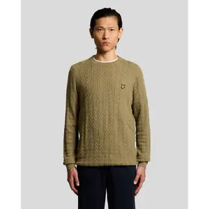 Mixed linen jumper Lyle & Scott image-1