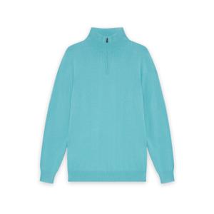 Broderet 1/4 zip trøje Lyle & Scott