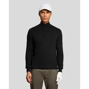 Sudadera con brocado 1/4 zip Lyle & Scott image-1