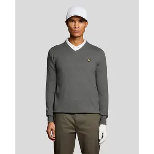 Πουλόβερ με V λαιμόκοψη Lyle & Scott image-1