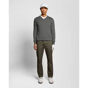 Πουλόβερ με V λαιμόκοψη Lyle & Scott image-2
