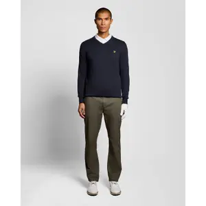 Πουλόβερ με V λαιμόκοψη Lyle & Scott image-2